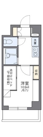 レオパレス宇田川町マンションの物件間取画像